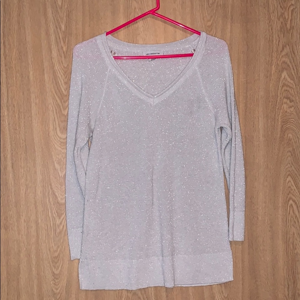 Sparkling Gray Sweater